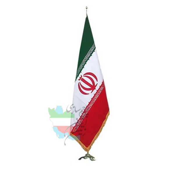 پرچم-تشریفات-ایران-مخمل